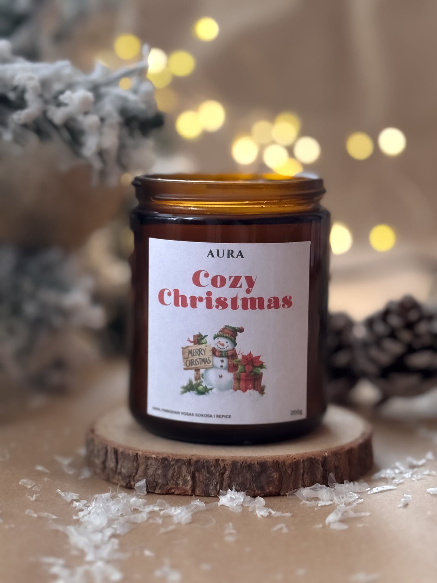 Mirisna svijeća COZY CHRISTMAS